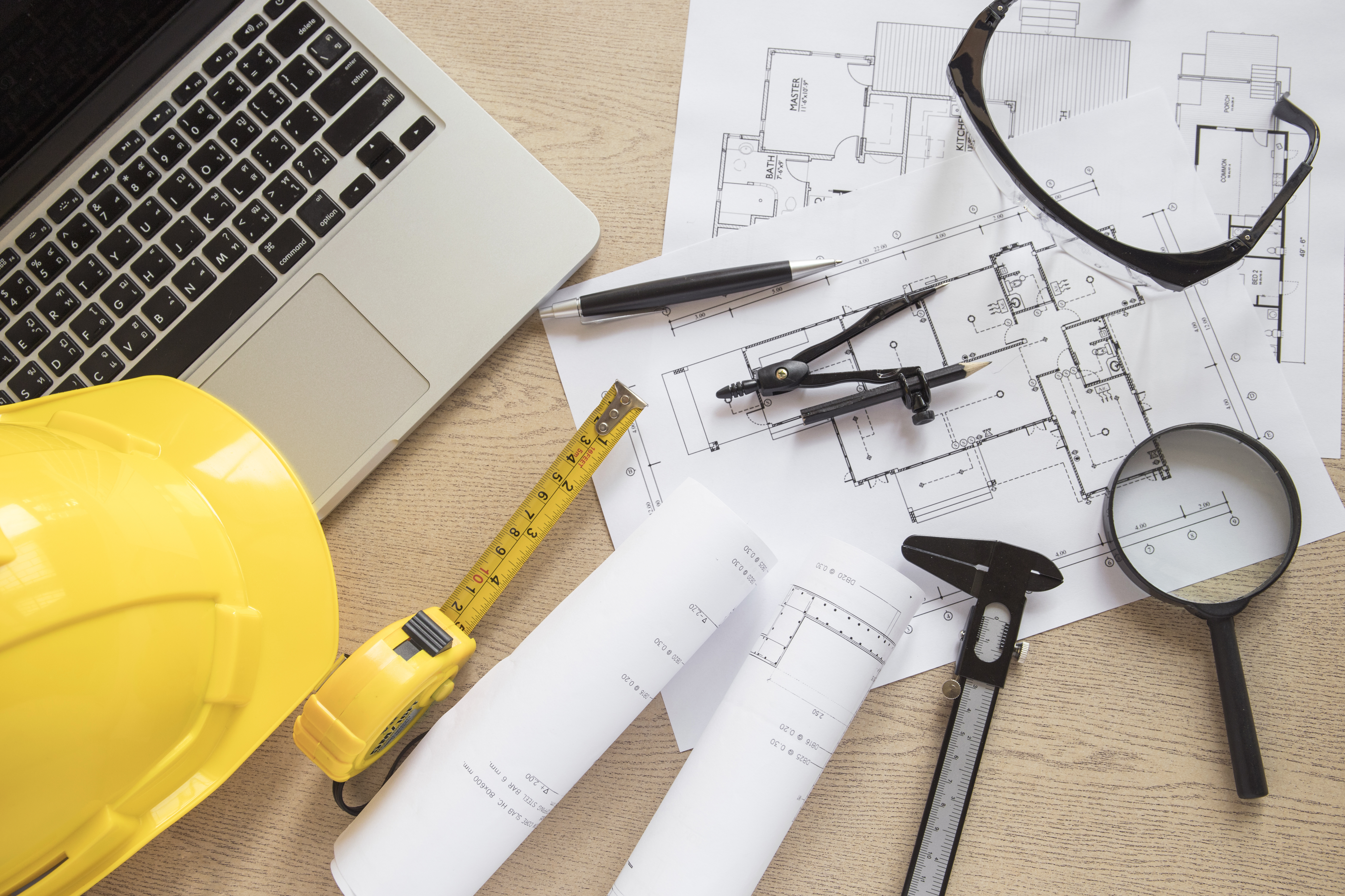 Helmet and tools
